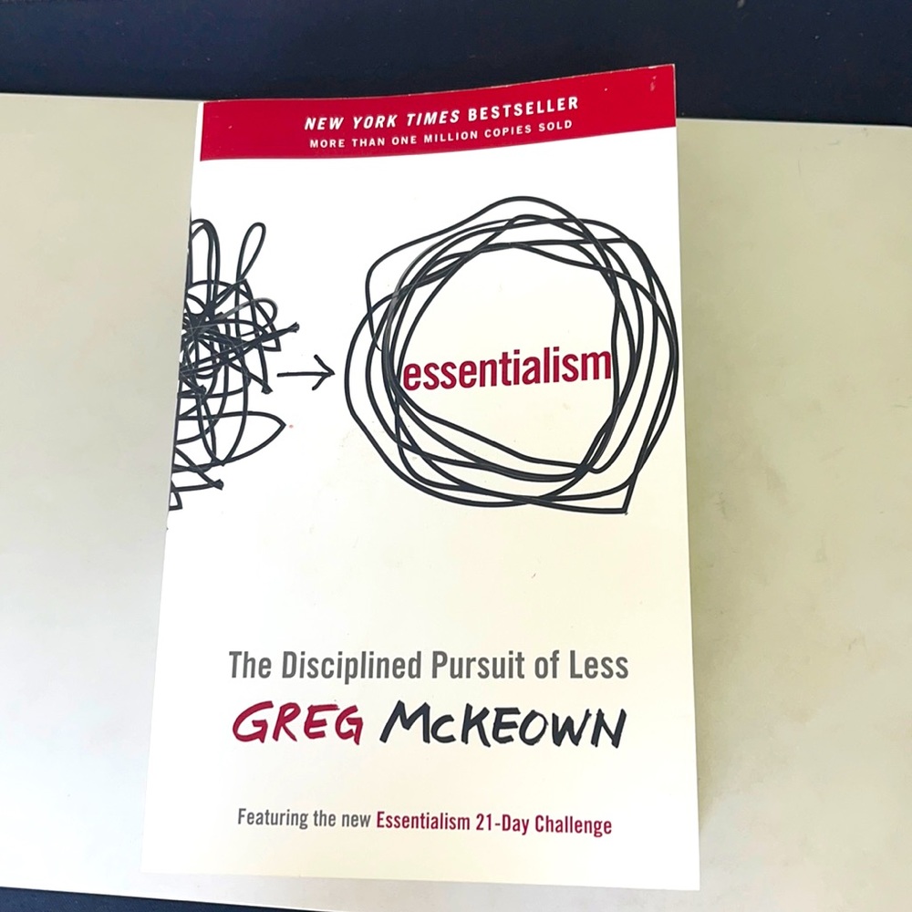 Essentialism by Greg Mckeown